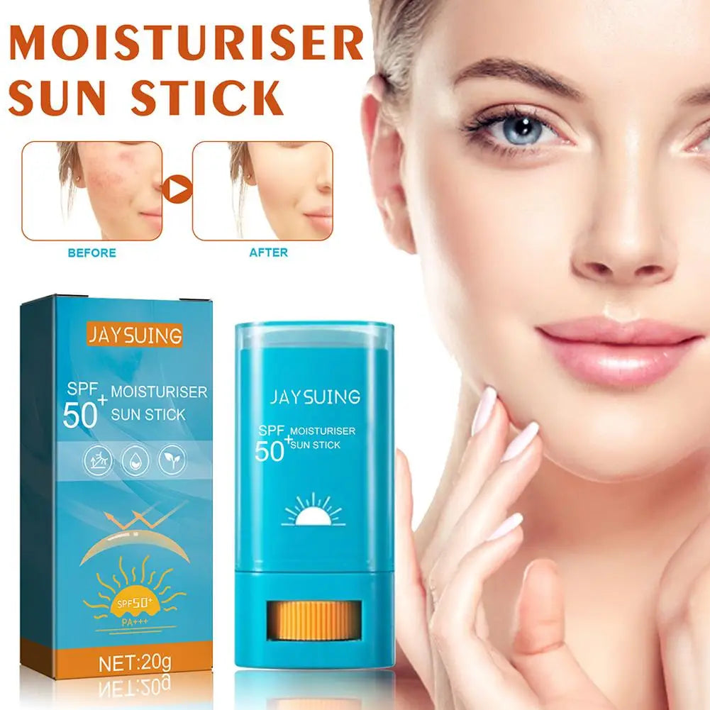Sunscreen cream Stick SPF 50+ UV Protective Anti Oxidant sun block Isolation cream Lightweight Korea for All Skin Type Cosmetics