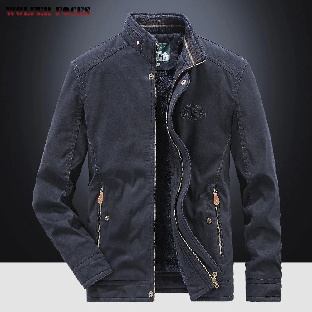 Winte Parkas Bomber Male Fashionable Windbreaker New Jacket Camping Heating Work Wear Casual Coat Custom Tactical Clothing Coats