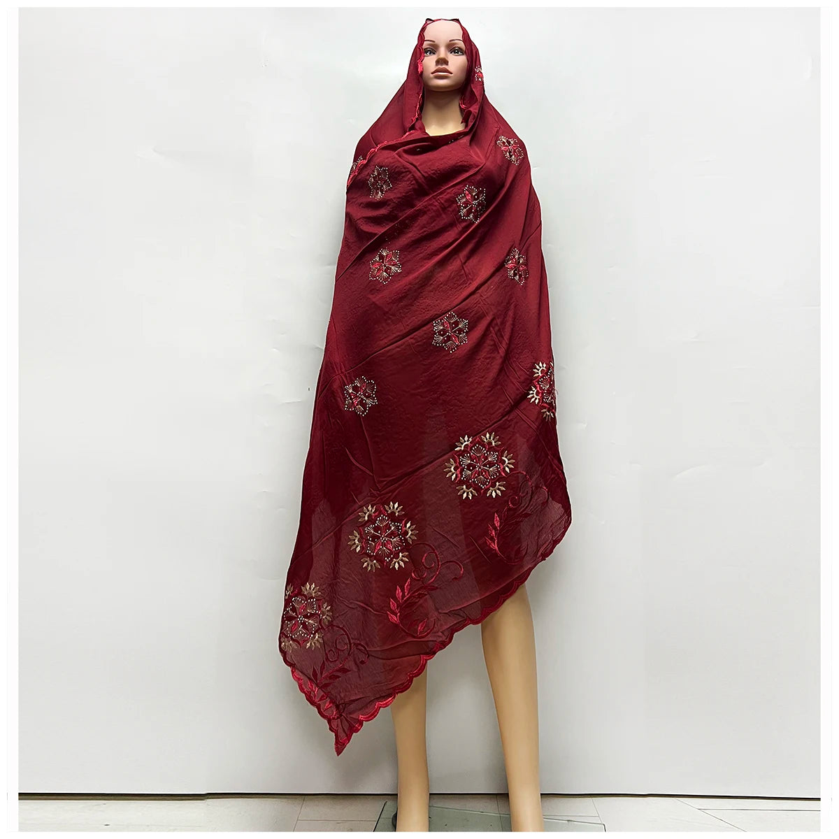 2024 Limited Time Offer Hot Sale Fashion Muslim Scarf 100% Cotton Scarf African Women Hijab Scarf Dubai Scarf on Wholesale Price