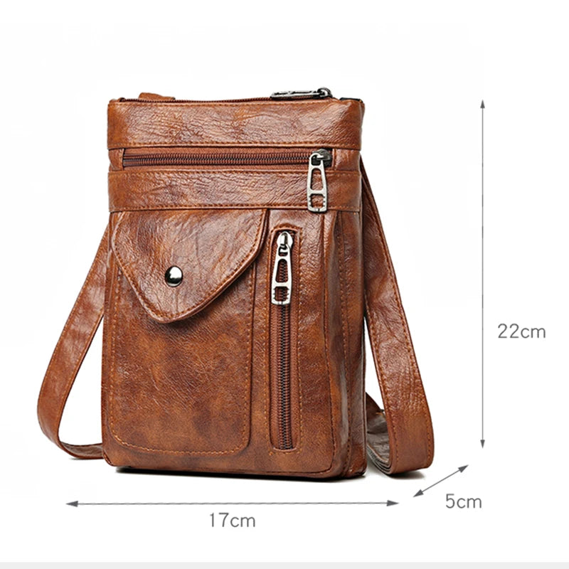 Women's Bag Designer Vintage Crossbody Mobile Phone Shoulder Bags Cellphone Bags Fashion Daily Summer Messenger Bags for Women