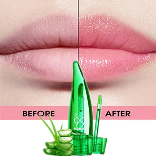 Color Changing Aloe Lipstick Moisturizing Lip Warm Color Lip Glaze Long Term Waterproof Sweat Proof Color Changing Lip Oil