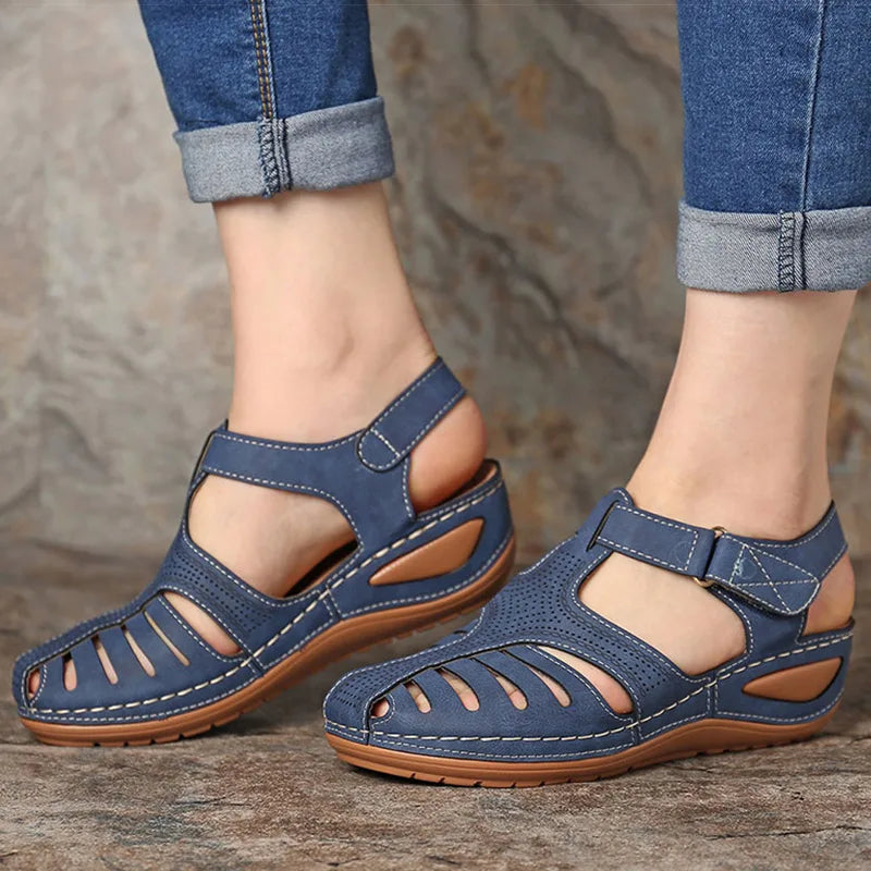 Women Sandals Bohemian Style Summer Shoes For Women Summer Sandals With Heels Gladiator Sandalias Mujer Elegant Wedges Shoes