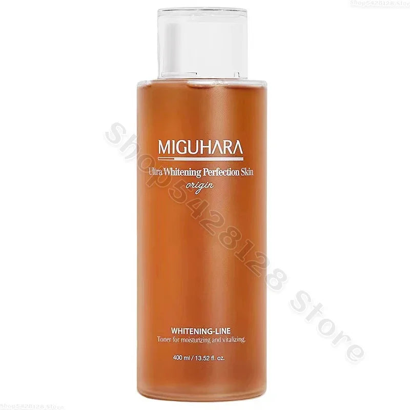 MIGUHARA Repair Skin Redness Toner Improves Dark Yellow Skin Whitening Brightening Moisturizing Regulating Water Oil 400ml