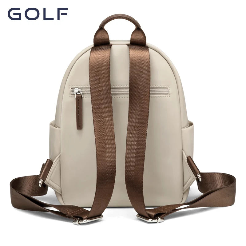 GOLF New Large Capacity Casual Fashion Backpack Trendy Versatile Small Backpack Lightweight Commuter Travel Women's School Bag