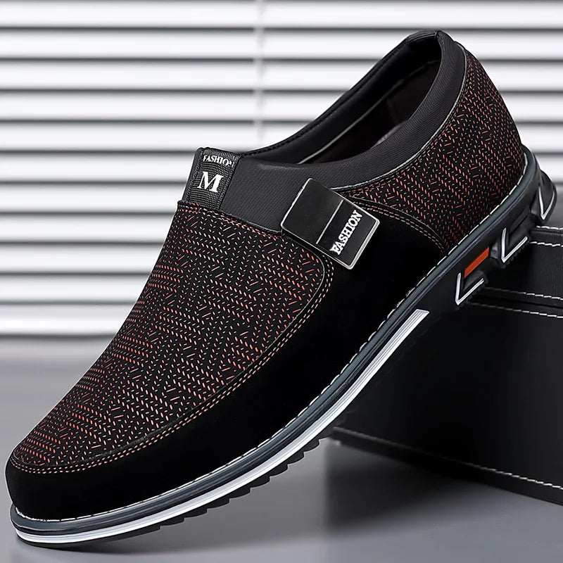 Men Casual Shoes Luxury Business Platform Loafers for Men Slip on Men's Designer Dress Shoes New Big Size Zapatillas De Hombre