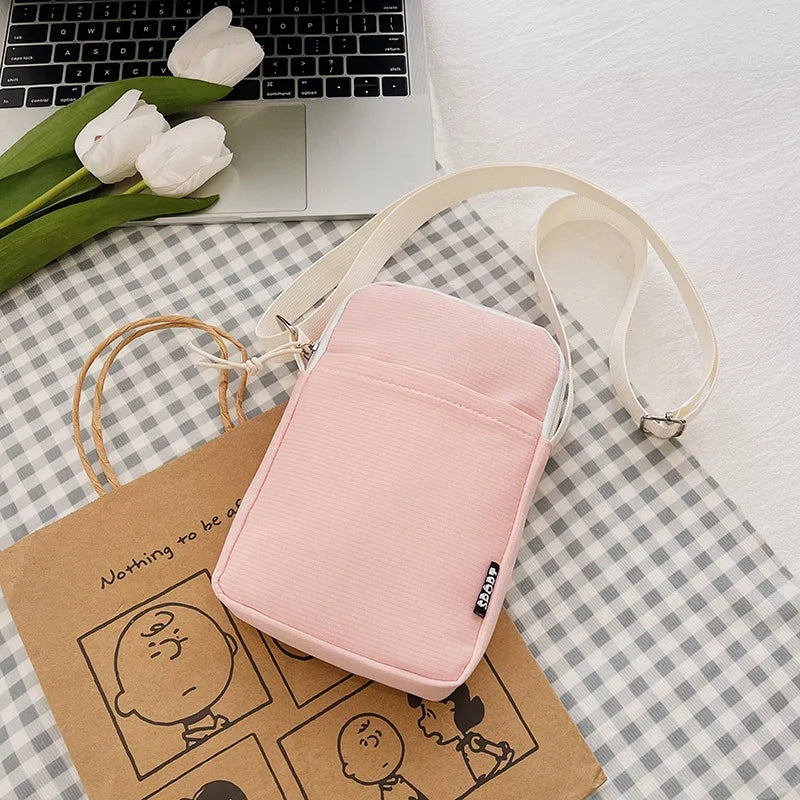 New Fashion Mobile Phone Bag Women's Messenger Bag All-match Mini Small Crossbody Bag Hanging Neck Coin Purse Vertical Handbag