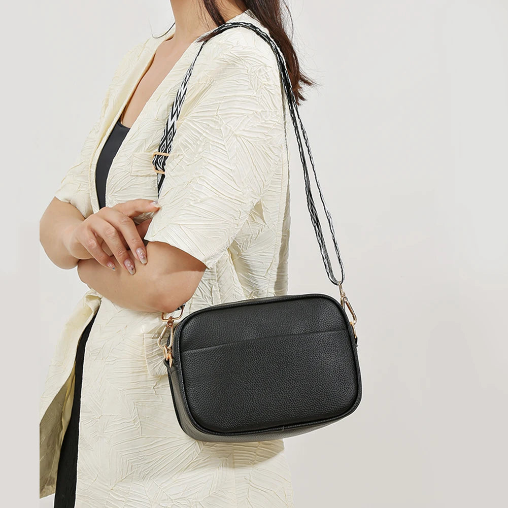 Fashion Women Handbag Luxury Brand Leather Tote Bags For Women Shoulder Bags 2024 Designer Handbag Solid Color Messenger Tote