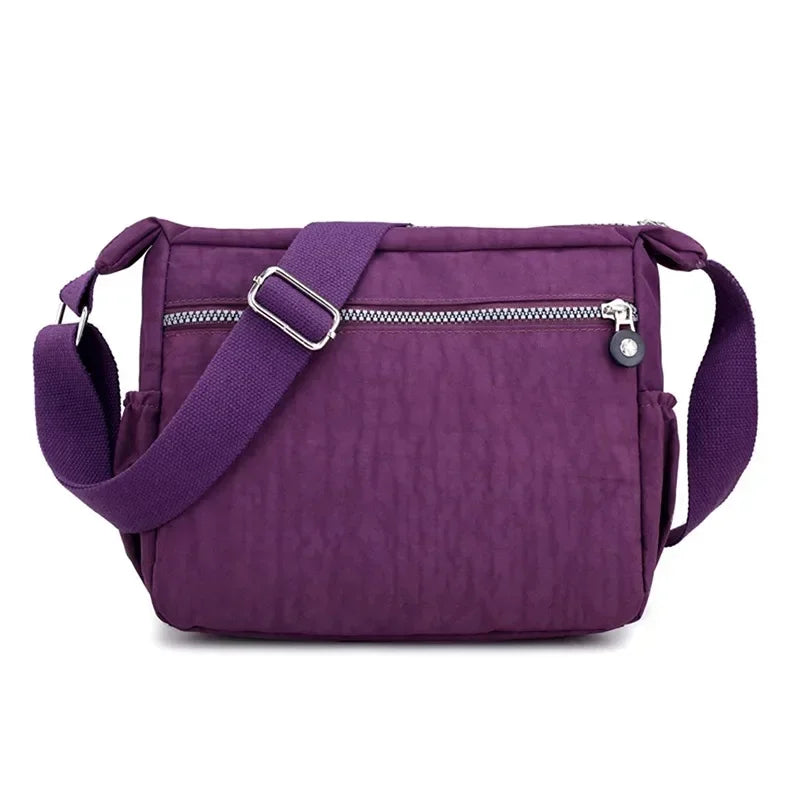 New Women Handbags Casual Crossbody Shoulder Bag Women's Nylon Waterproof Messenger Bags For Ladies Diagonal Bag Travel Purses