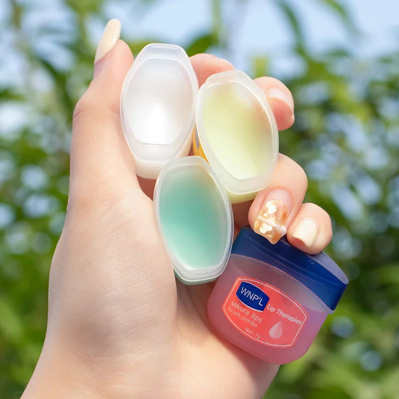 6 Pieces Set Vaseline Lip Balm Moisturizing Lip Mask Repairing Lips for Men and Women Fade Lip Lines Korea Lip Cream