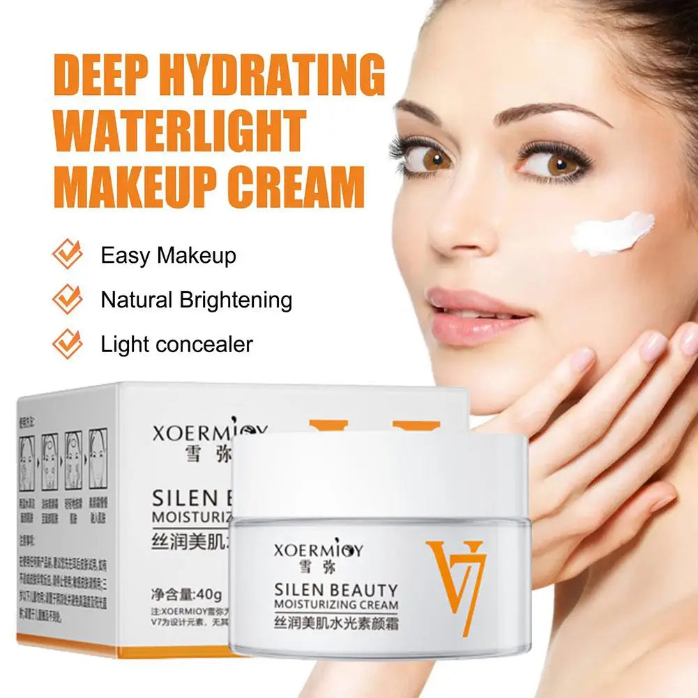 V7 Brighten Skin Cream Concealer Nude Makeup Toning Light Facecream Moisturizing Anti Aging Whitening Creams Korean Cosmetics