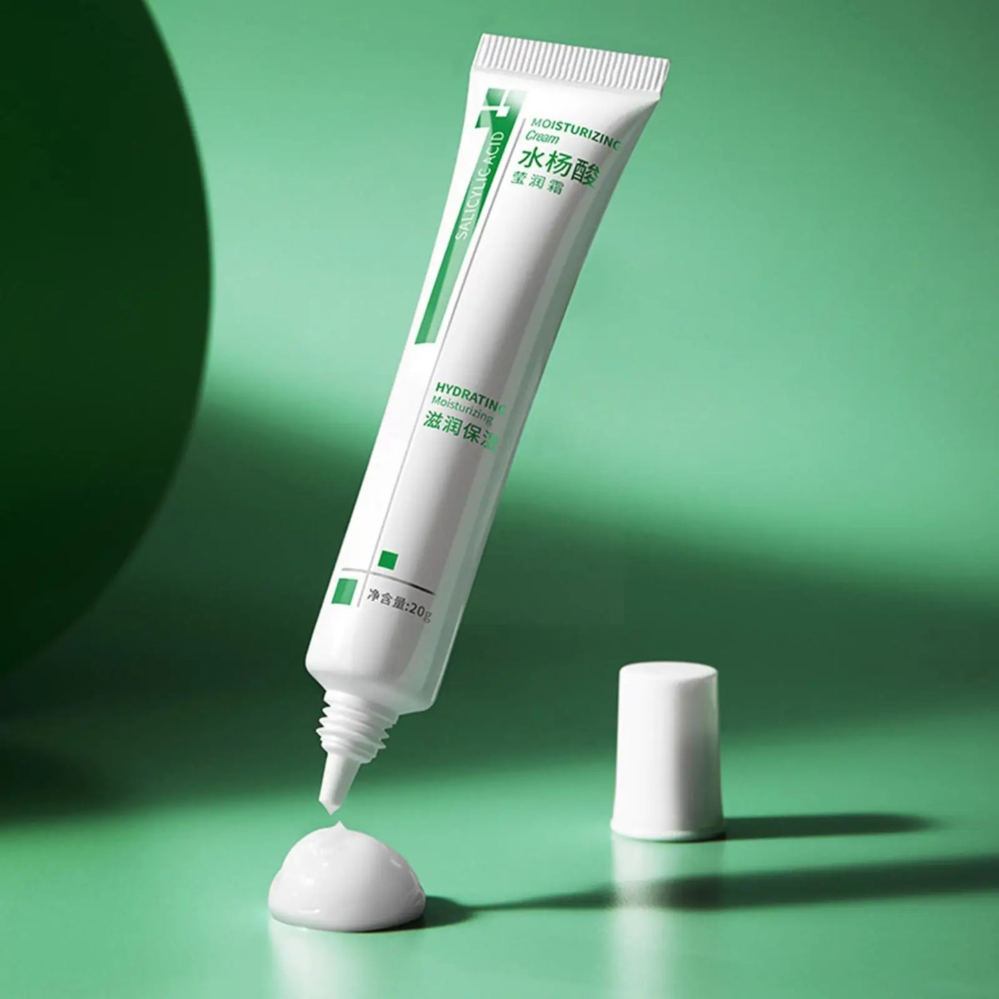 Salicylic Acid Shrink Pores Face Cream Acne Treatment Blackheads Firm Cosmetics Korean Oil Control Moisturizing Remove Whit F7E6