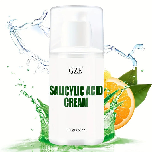 GZE Salicylic Acid Cream To Refine Pores, Improve Blackheads, Balance Oil Secretion, Daily Care Cream For Face Day and Night