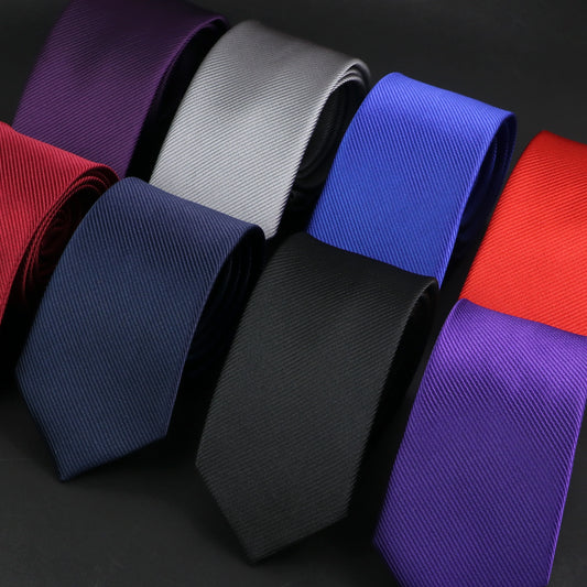 New Simple Classic Men Ties Grayish Green Blue Red Colorful Skinny Narrow Necktie For Men Wedding Party Bussiness Accessory Gift
