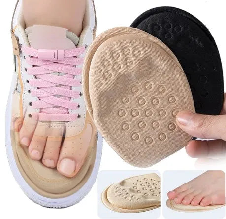 Women Men Pain Relief Forefoot Insert Half Insoles Non-slip Sole Shoe Cushion Reduce Padded Front Foot Pads for Shoes Inserts