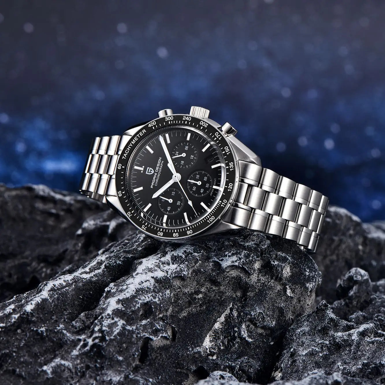PAGANI DESIGN 2024 New Men's Watches Top Luxury Quartz Watch For Men Auto Date Speed Chronograph AR Sapphire Mirror Wrist watch